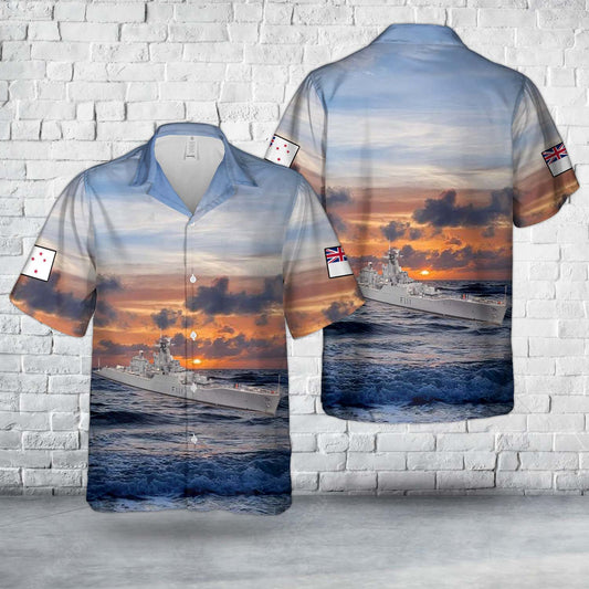 Royal New Zealand Navy HMNZS Otago (F111) Hawaiian Shirt