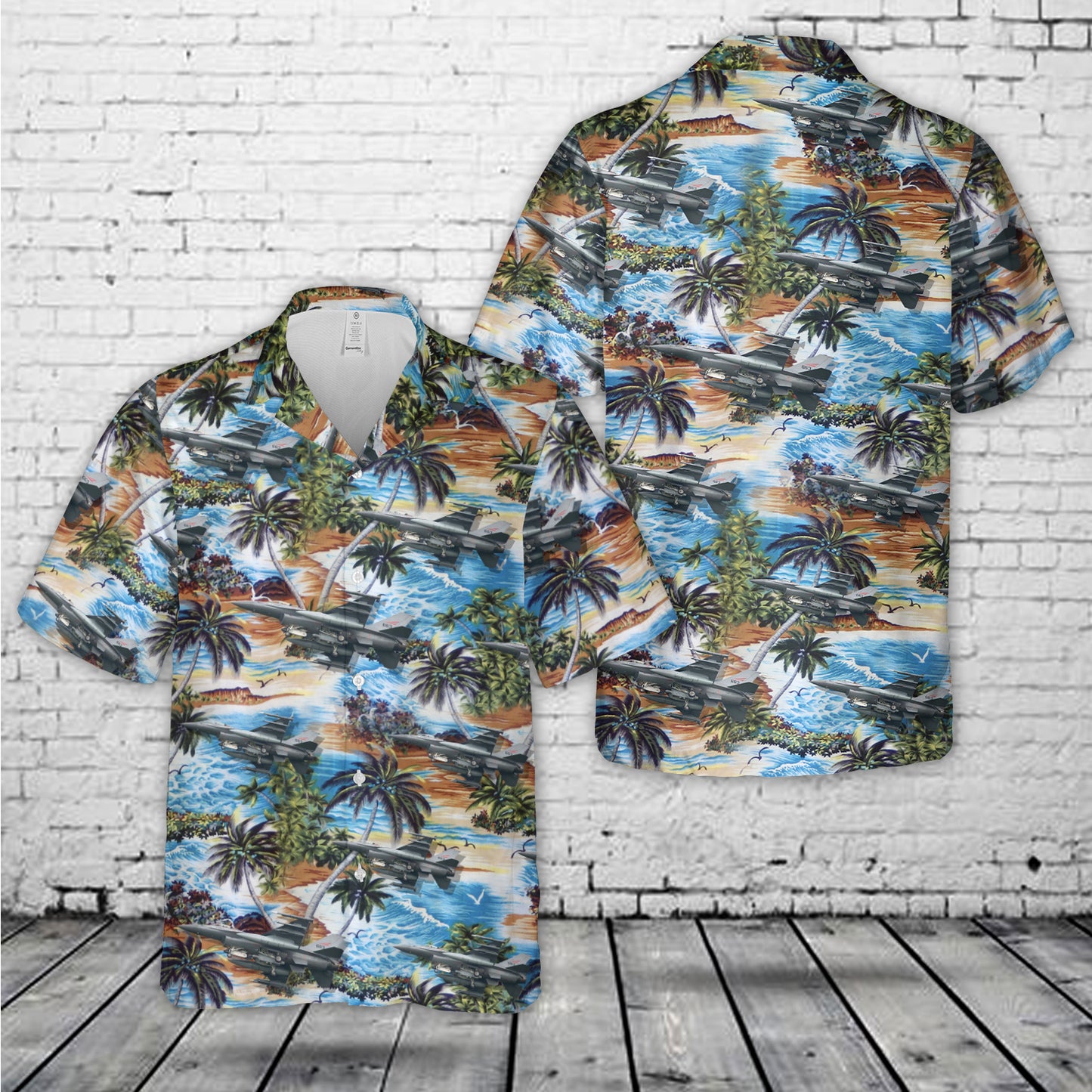 Royal Norwegian Air Force (663) F-16A Block 20 Hawaiian Shirt