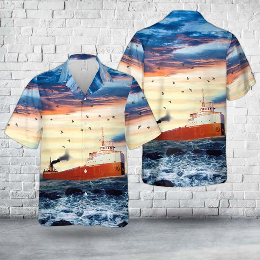 SS Daniel J. Morrell Hawaiian Shirt