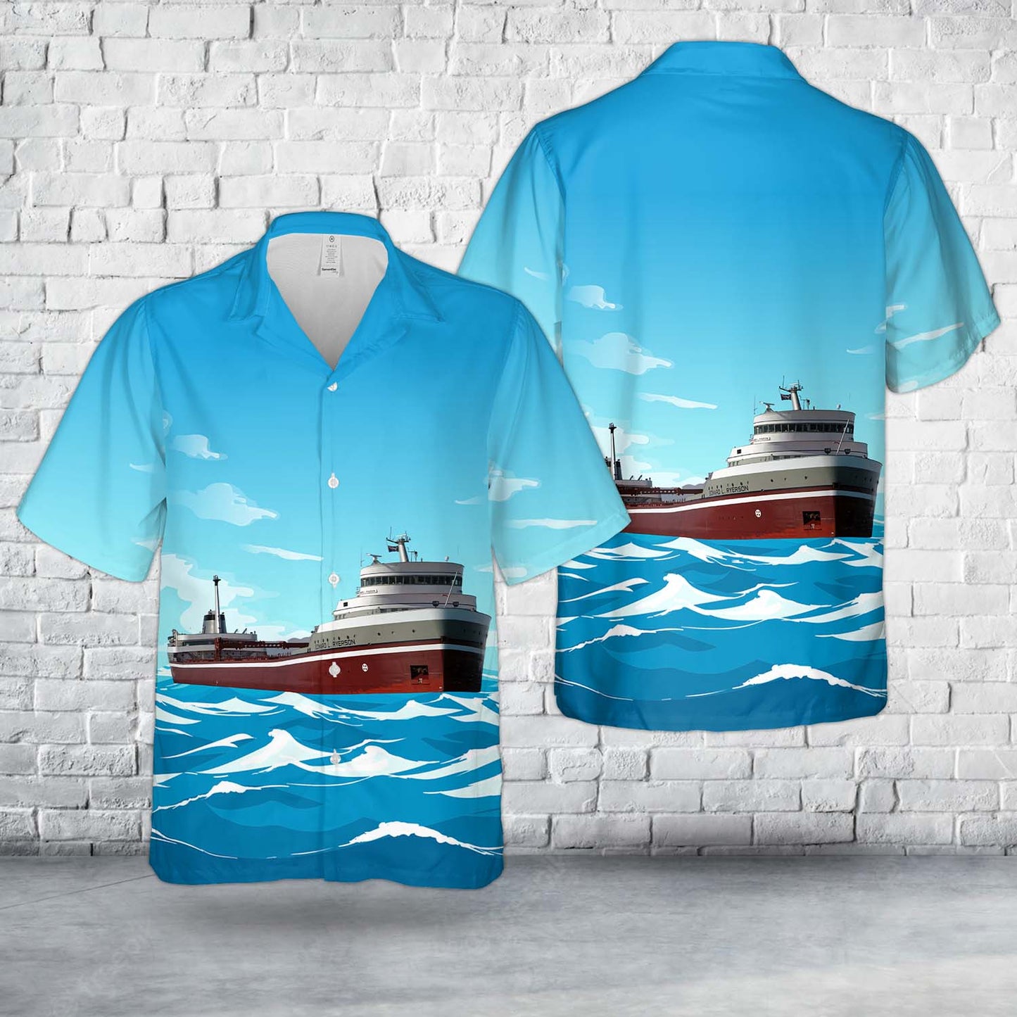 SS Edward L. Ryerson Hawaiian Shirt