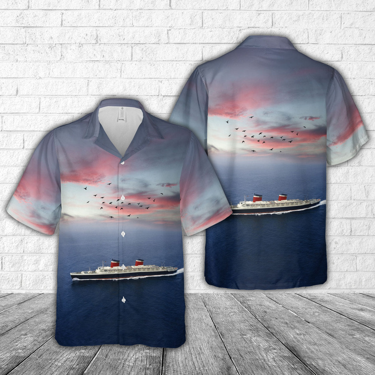 SS United States Hawaiian Shirt