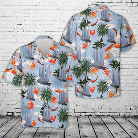 Sailing Yacht A Hawaiian Shirt