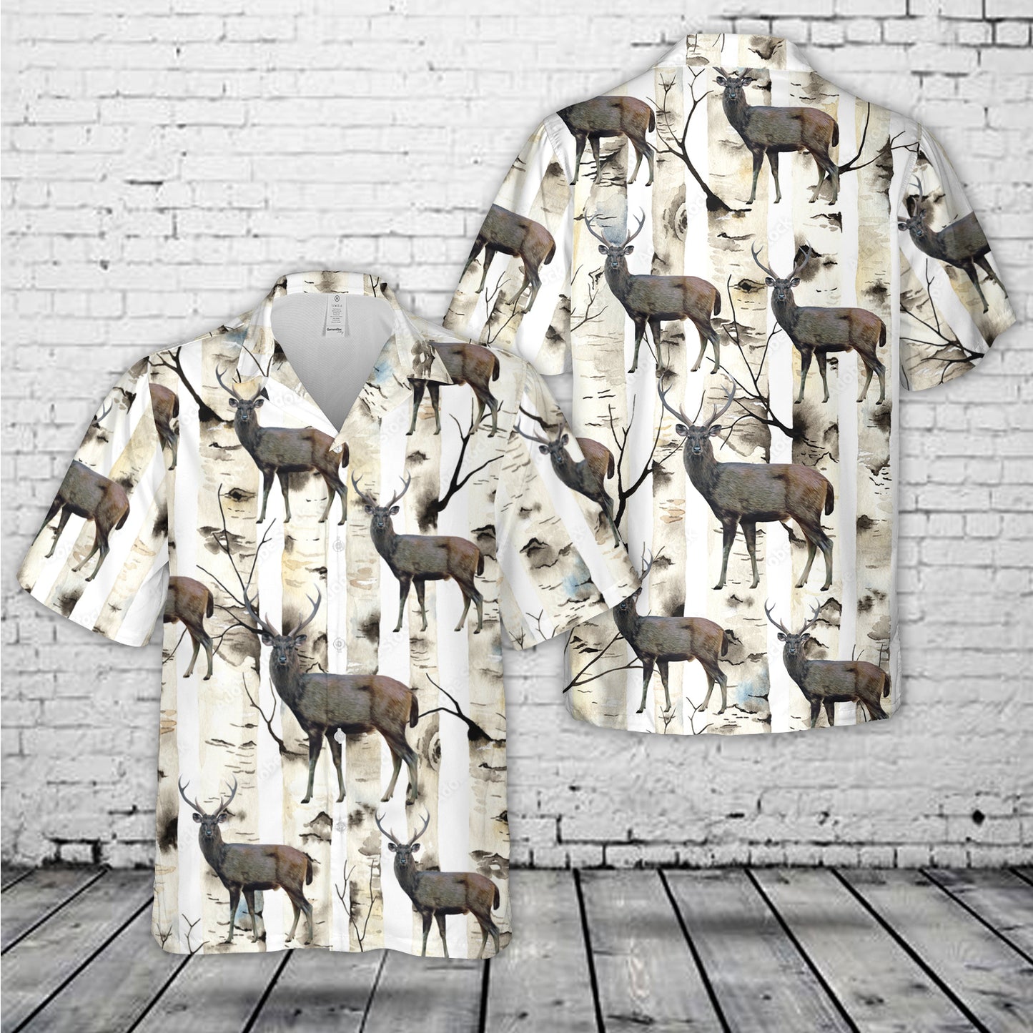 Sambar Deer Hawaiian Shirt