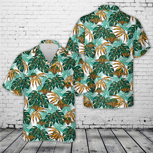 South Africa (SADF 1 Parachute Battalion Beret Badge Hawaiian Shirt