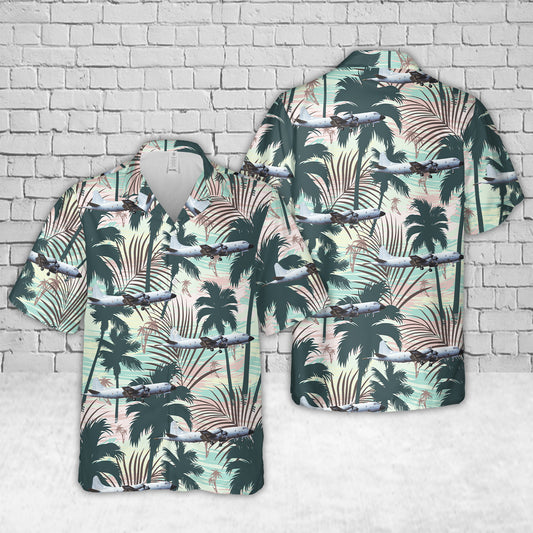 Spanish Air Force Lockheed P-3B Orion Hawaiian Shirt