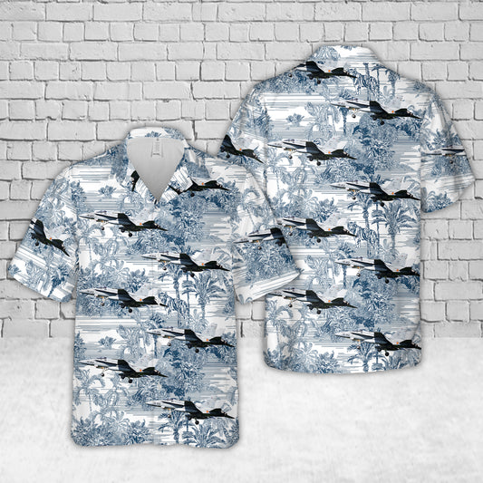 Spanish Air Force McDonnell Douglas EF-18A(M) Hornet Hawaiian Shirt