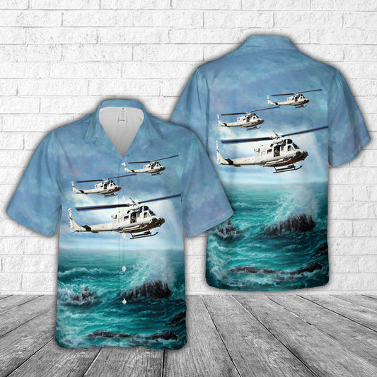Spanish Navy Agusta-Bell AB-212ASW Hawaiian Shirt