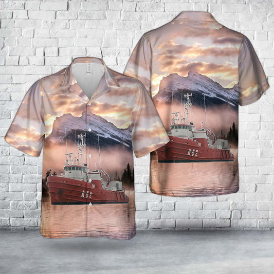 Spanish Navy Armada Espanola Las Palmas (A-52) Hawaiian Shirt