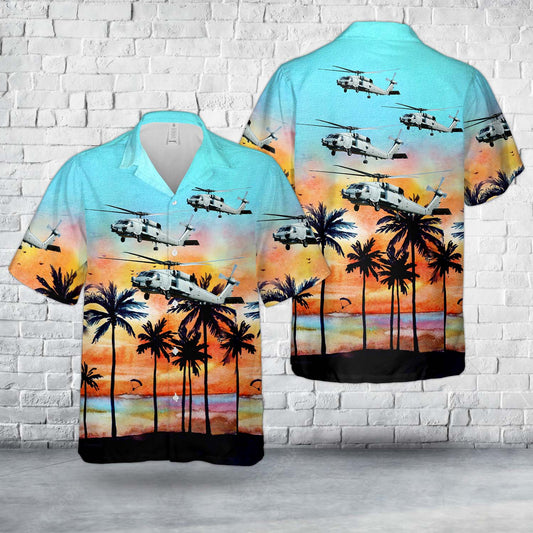 Spanish Navy Armada Espanola Sikorsky SH-60B Seahawk (S-70B-1) Hawaiian Shirt