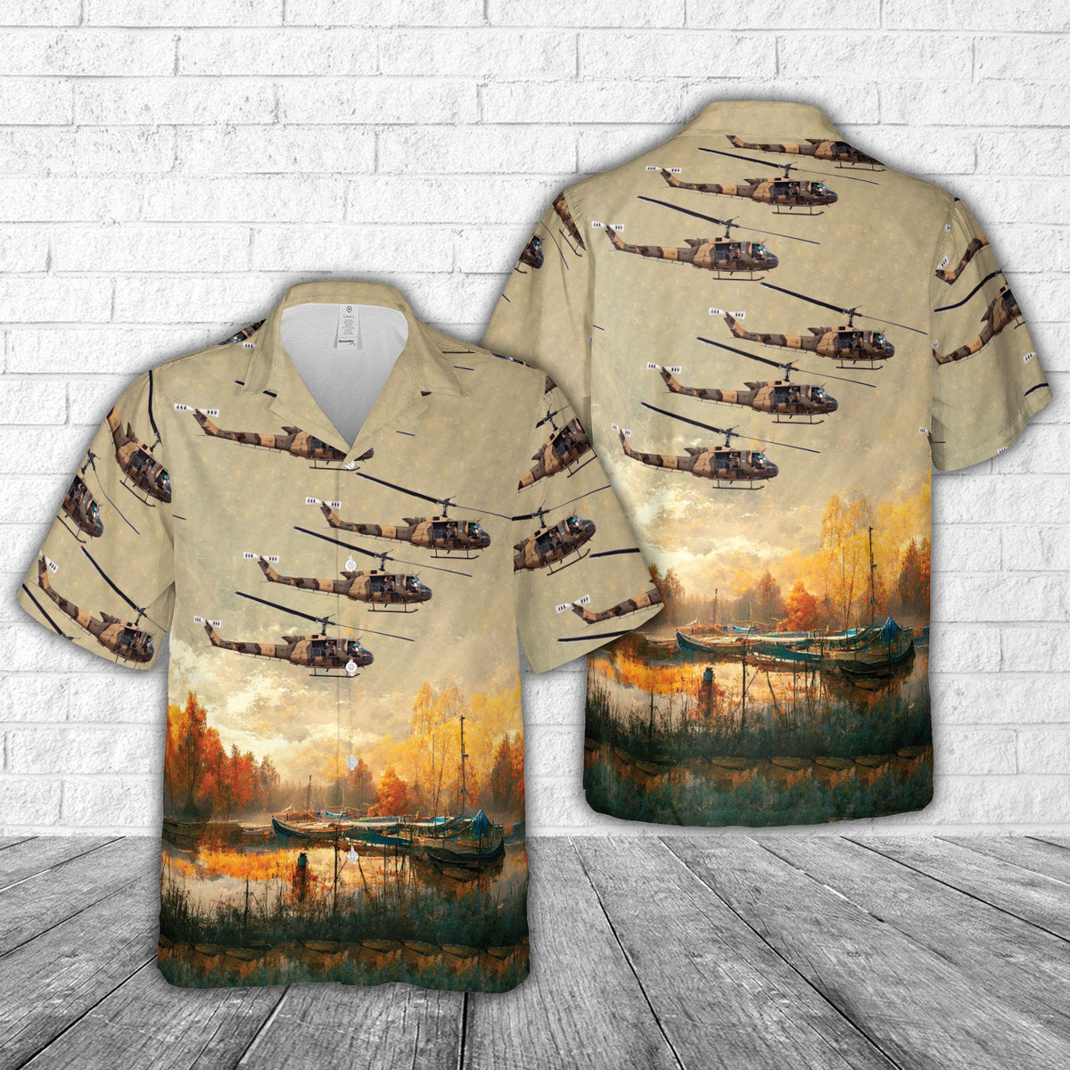 State Department Air Wing (DoSAW) Bell UH-1H Huey II (205) Hawaiian Shirt