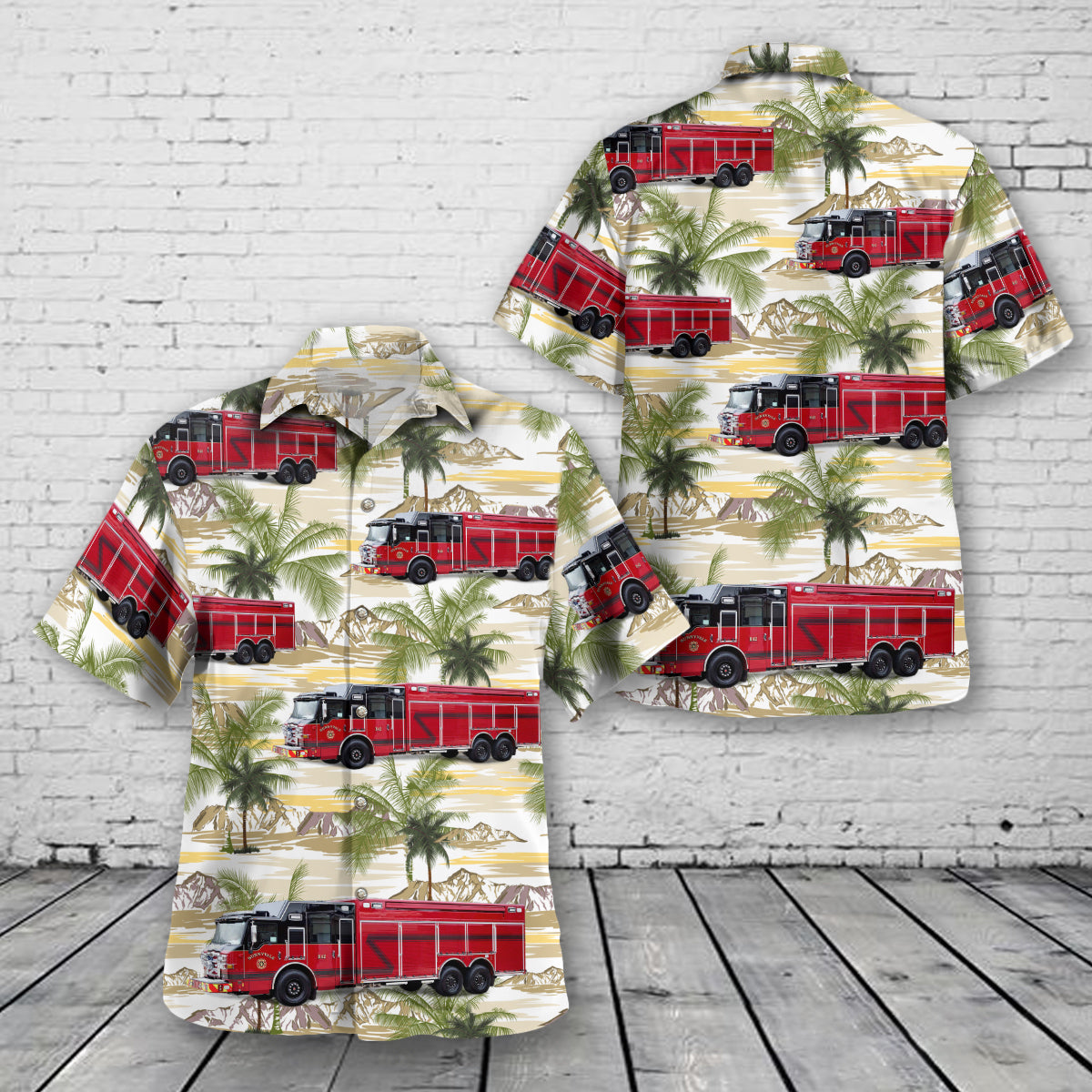 Sunnyvale, California, Sunnyvale Fire Department - Rescue Hawaiian Shirt