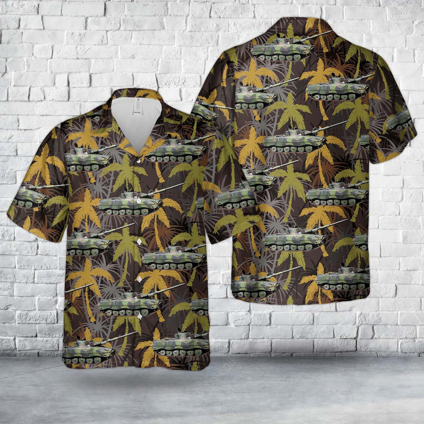 Swedish Army Infanterikanonvagn 91 tank destroyer (Ikv 91) Hawaiian Shirt