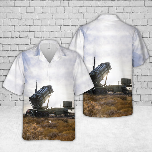 Swedish Army Luftvarnssystem 103 Patriot Hawaiian Shirt