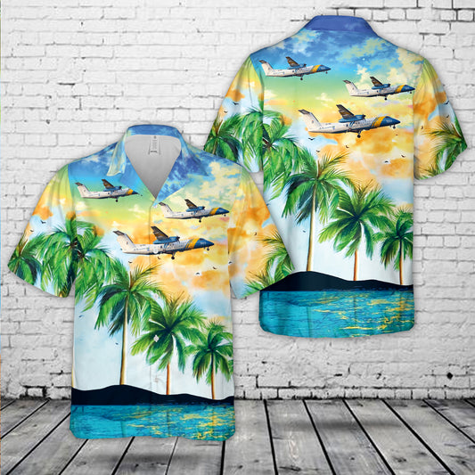 Swedish Coast Guard SE-MAC Bombardier Dash 8-Q311 Hawaiian Shirt