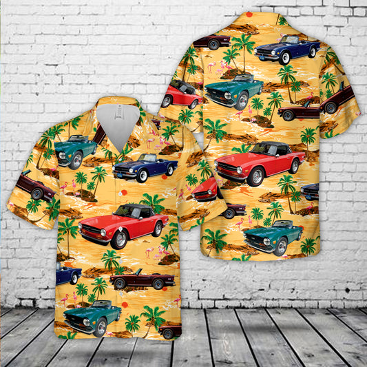 TR6 Roadster Hawaiian Shirt