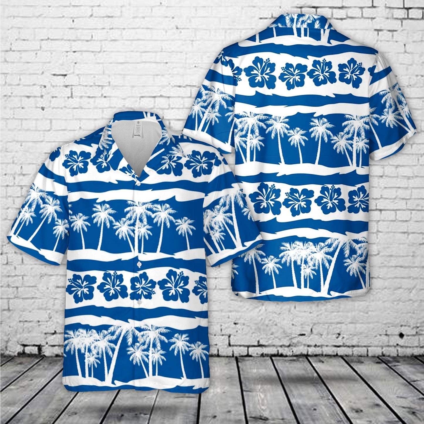 Tropical frangipani seamless pattern Hawaiian Shirt