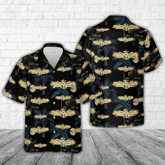 U.S. Navy Engineering Duty Officer EDO Hawaiian Shirt