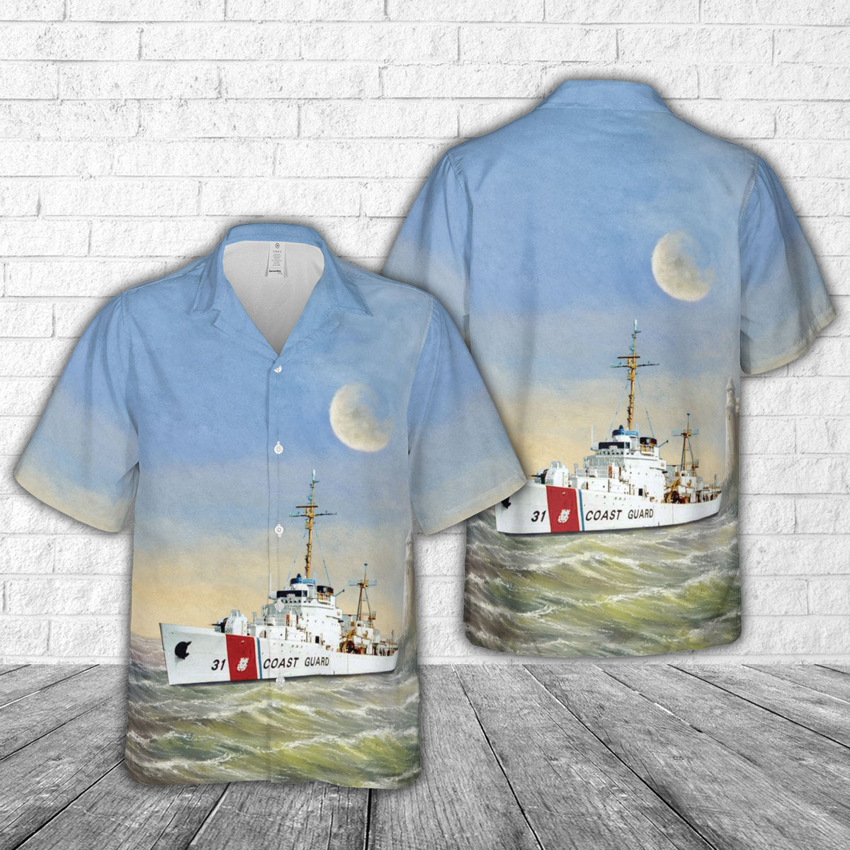 USCGC Bibb (WPG-31) Hawaiian Shirt
