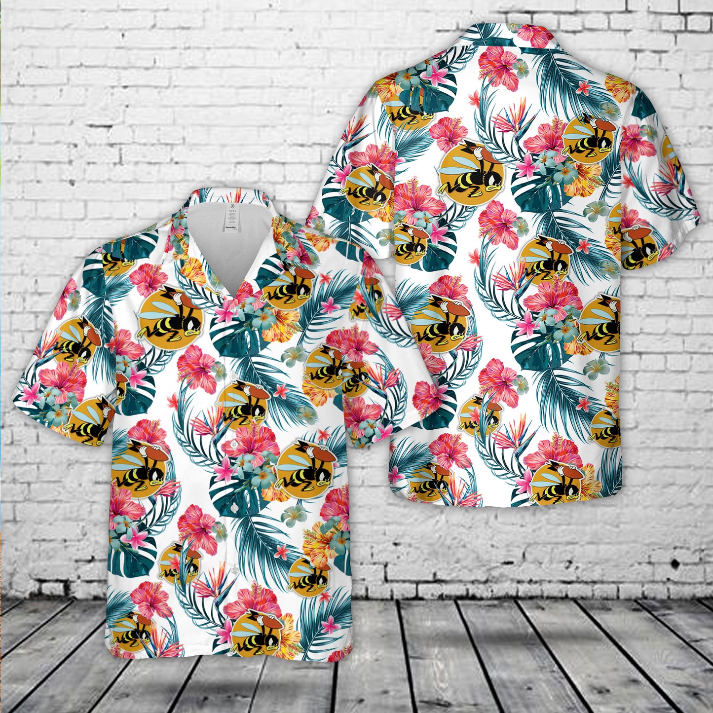 US Air Force 21st Bombardment Squadron (Heavy) WW2 Hawaiian Shirt