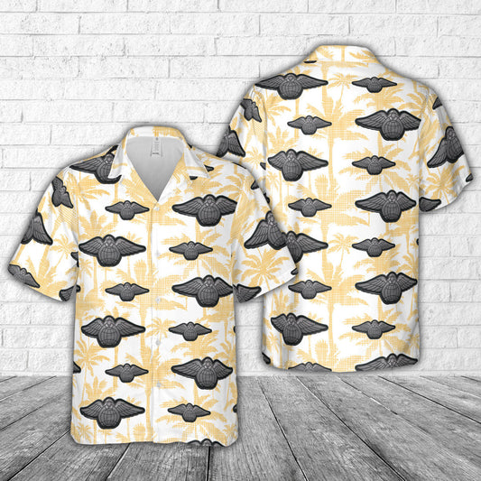 US Air Force Angel of Mercy Rescue Wings Hawaiian Shirt