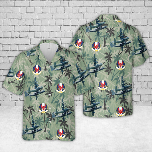 US Air Force Lockheed Martin MC-130J Commando II Of 1st Special Operations Squadron Hawaiian Shirt