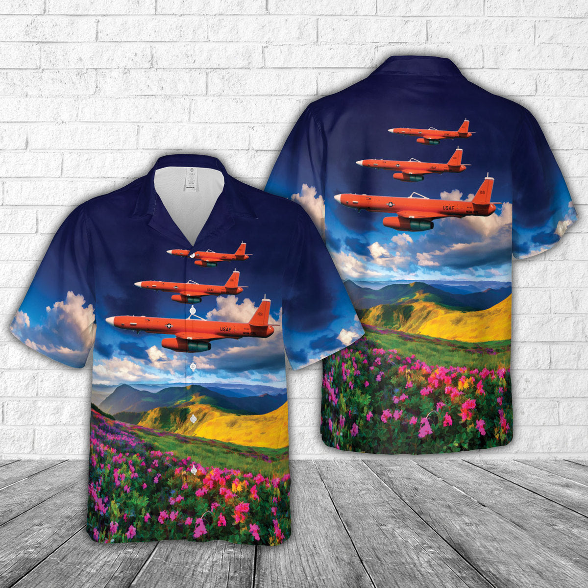 US Air Force MQM-107E Streaker Hawaiian Shirt