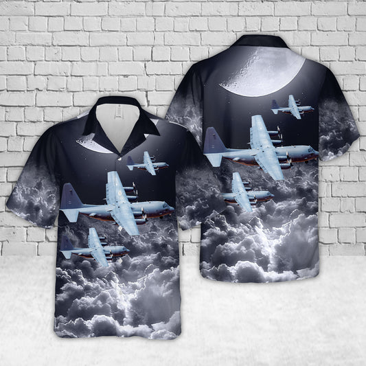 US Air Force Lockheed AC-130W Hercules (L-382) Hawaiian Shirt