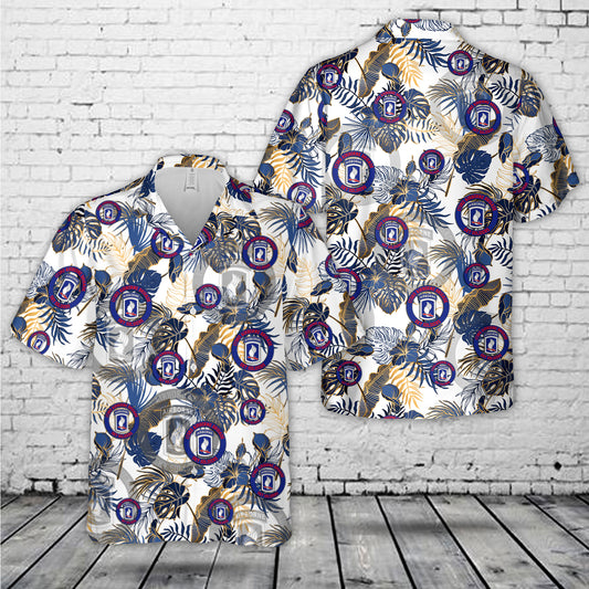 US Army 173rd Airborne Brigade "Sky Soldiers" Hawaiian Shirt