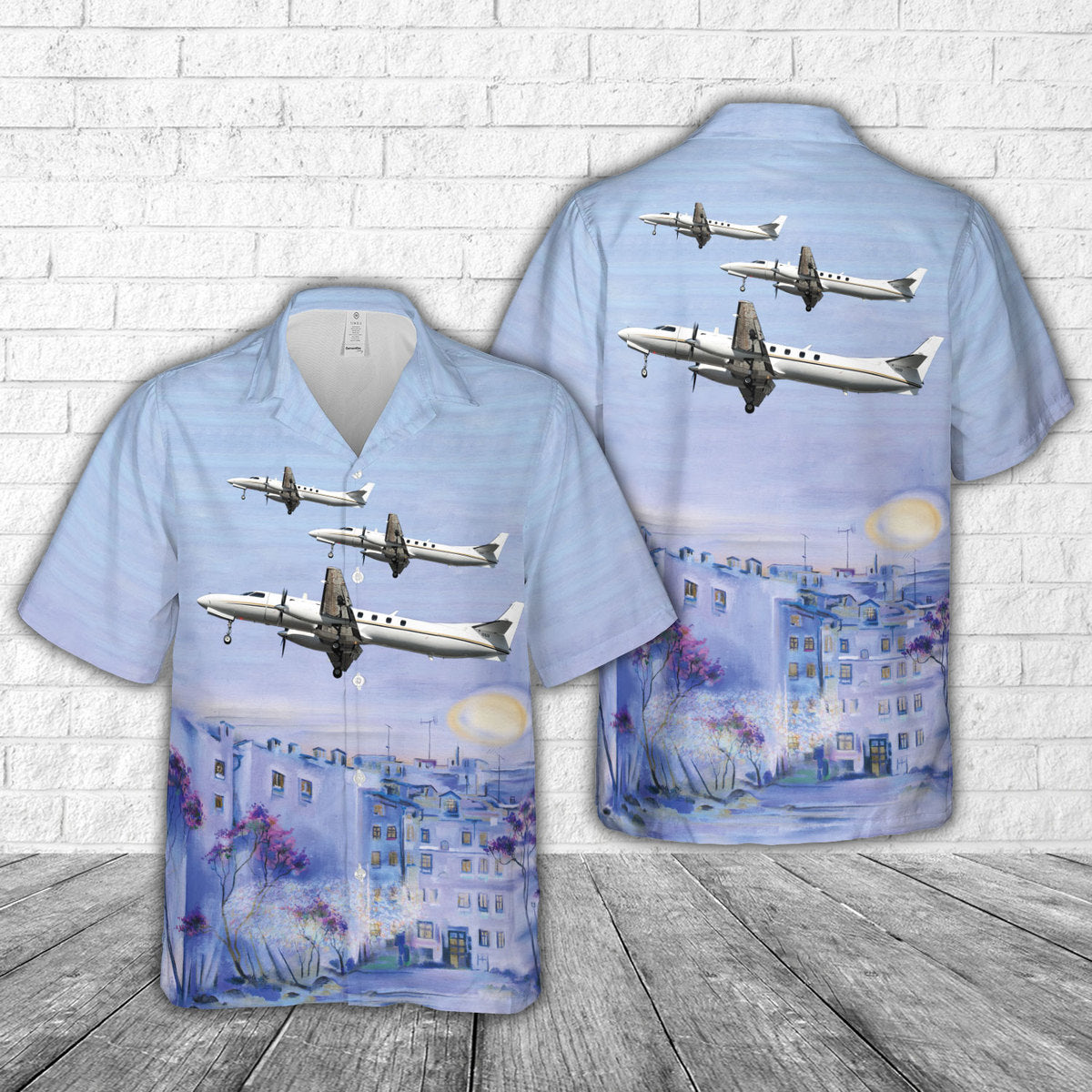 US Army Fairchild C-26B Metro 23 Hawaiian Shirt
