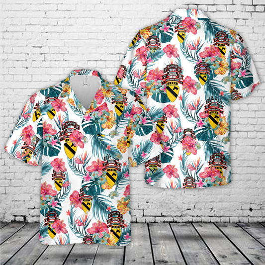 US Army Long Range Patrol Detachment, 1st Cavalry Division Hawaiian Shirt