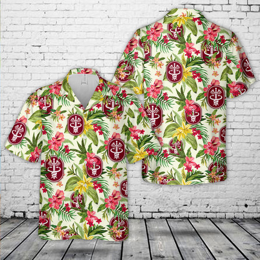 US Army Medical Command Hawaiian Shirt