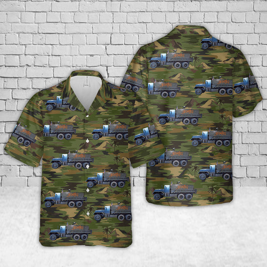 US Army The Brutus Gun Truck Hawaiian Shirt