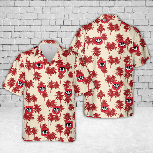 US Army Wisconsin Army National Guard Hawaiian Shirt