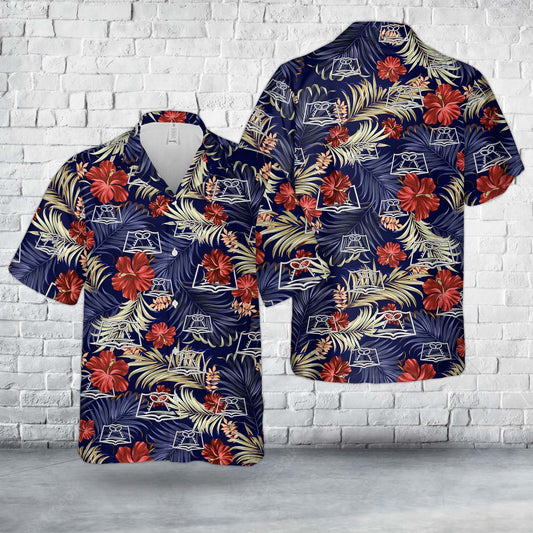 US Navy Culinary Specialist (CS) Hawaiian Shirt