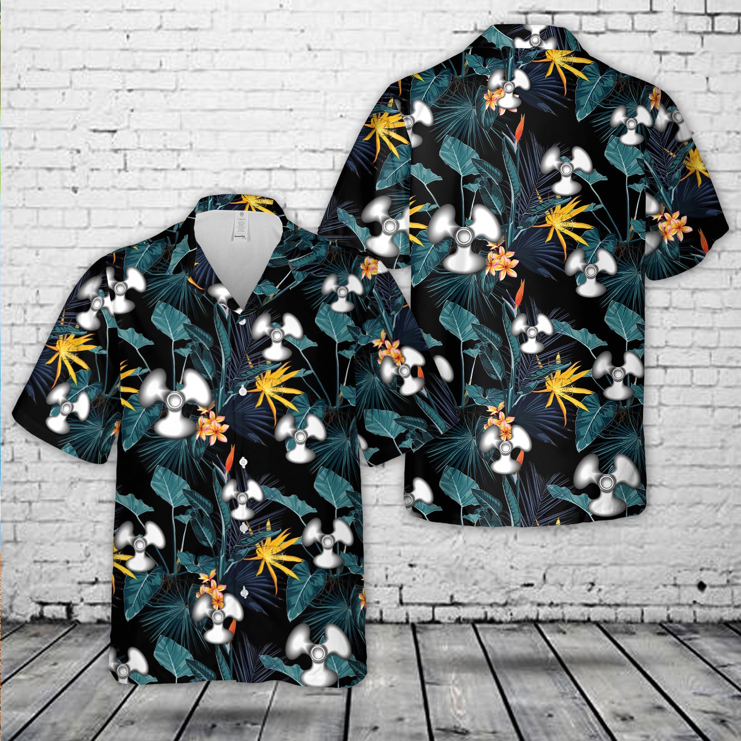 US Navy Machinist's mate Hawaiian Shirt