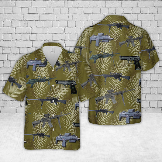 US Navy Small arms Hawaiian Shirt