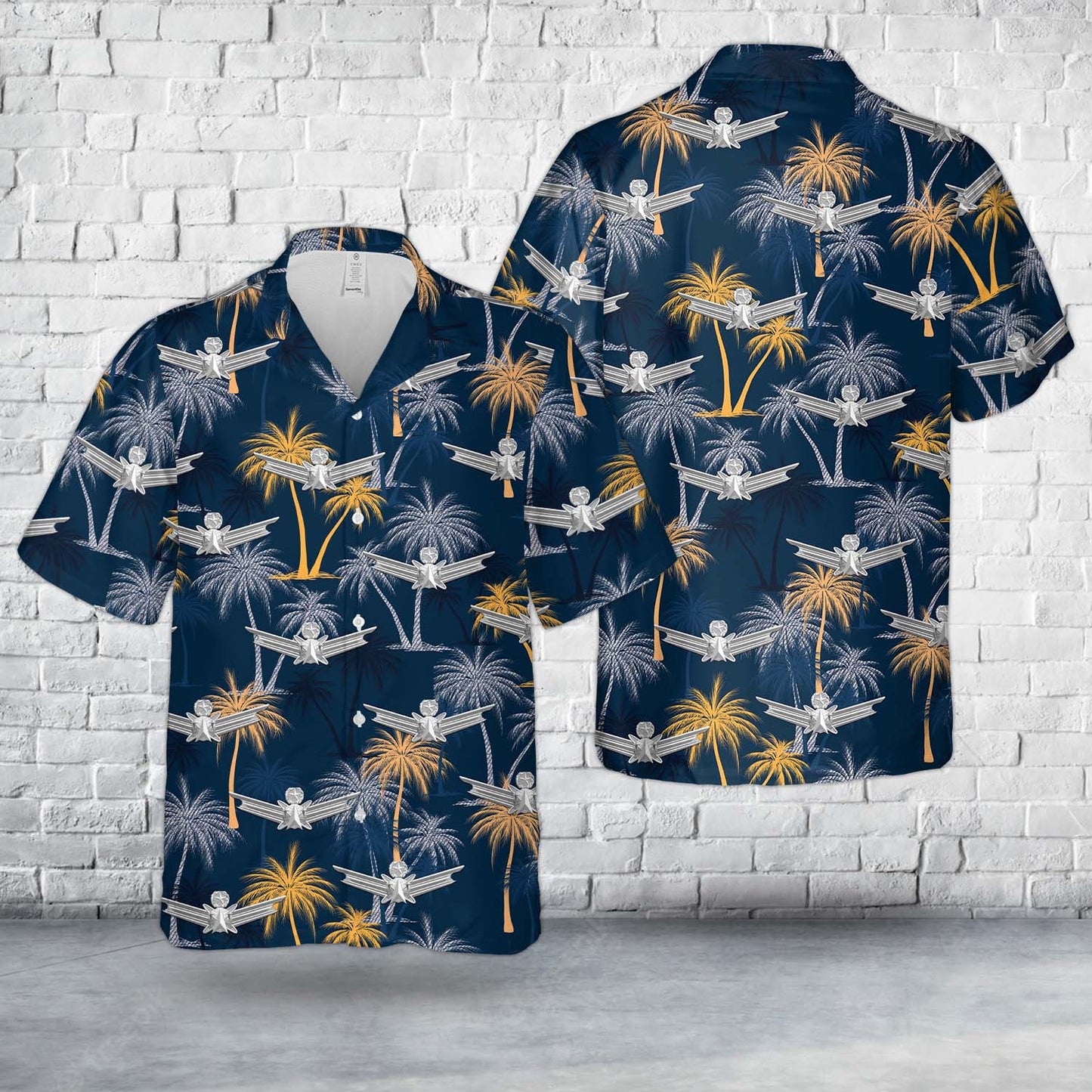 US Space Force Master/Command Space Badge Hawaiian Shirt
