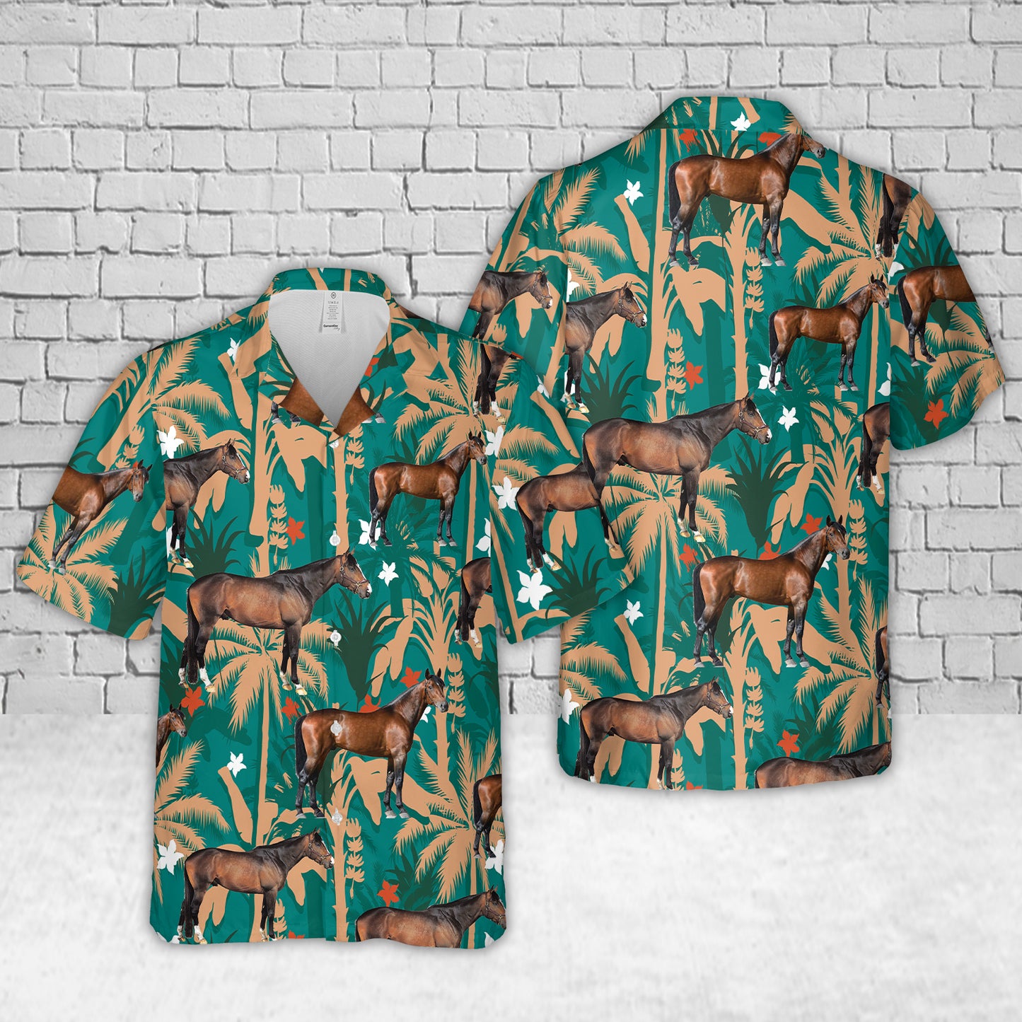 US Thoroughbred Horse Hawaiian Shirt