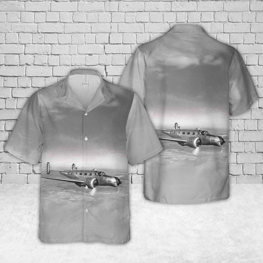 United States Army Air Forces Beechcraft Model 18 "Twin Beech" In WWII Hawaiian Shirt