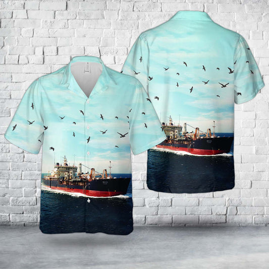 United States Army Corps of Engineers USAV Essayons (1982 ship) Hawaiian Shirt