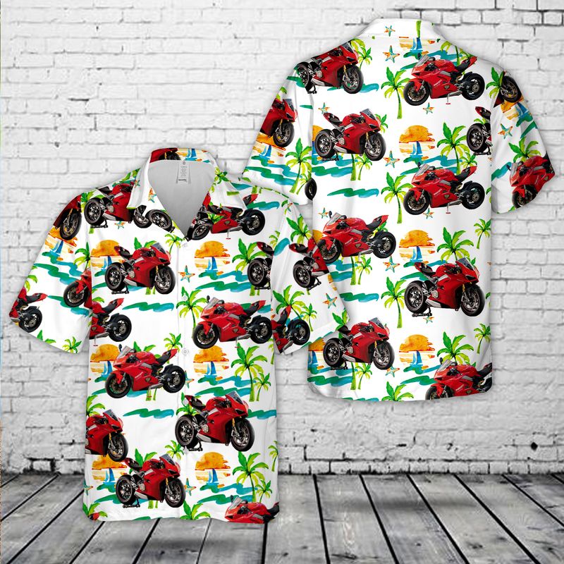 2018 DUCATI PANIGALE V4 Hawaiian Shirt