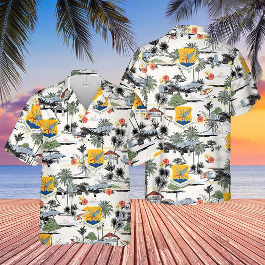 Air National Guard 114th Fighter Wing, 124th Fighter Wing, 190th Fighter Squadron A-10 Thunderbolt II Hawaiian Shirt