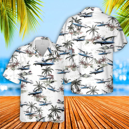 US Air Force C-146A Wolfhound Hawaiian Shirt