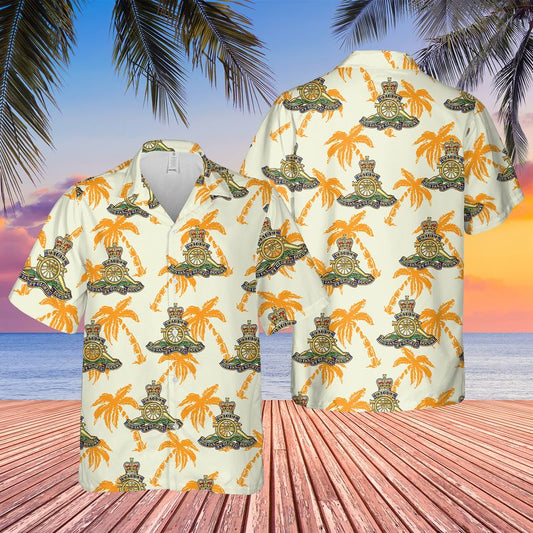 Canadian Army, Royal Regiment of Canadian Artillery Hawaiian Shirt