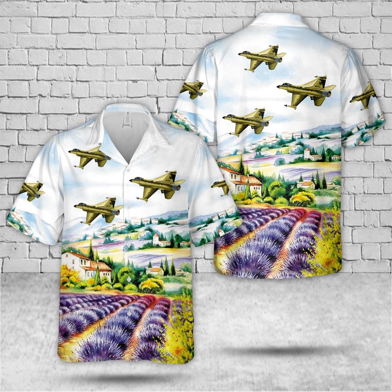 Iowa Air National Guard's golden F-16 "Sioux City" Hawaiian Shirt