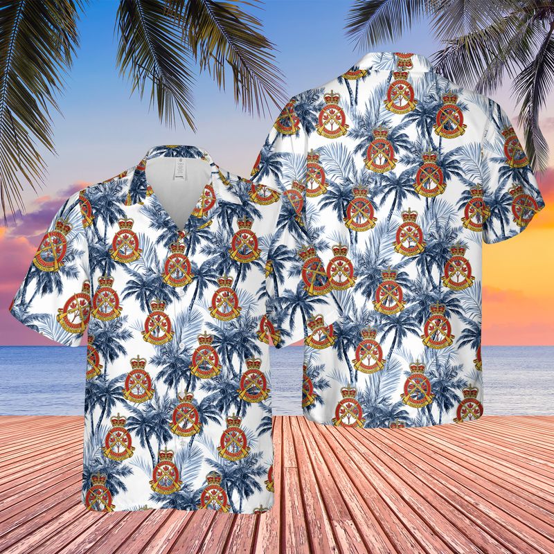 Canadian Army, Royal Canadian Infantry Corps Hawaiian Shirt
