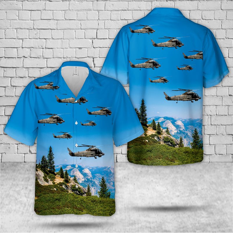 RNZAF No. 6 Squadron SH-2F Seasprites Hawaiian Shirt