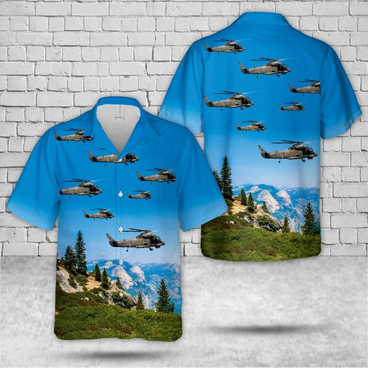 RNZAF No. 6 Squadron SH-2F Seasprites Hawaiian Shirt