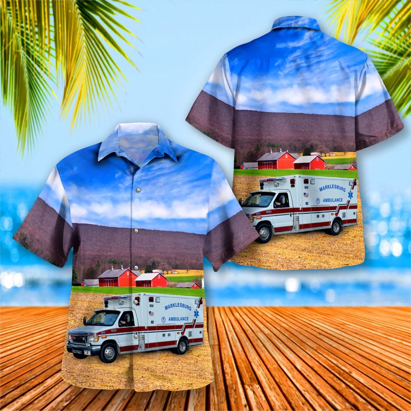 Marklesburg, Pennsylvania, Marklesburg EMS Hawaiian Shirt