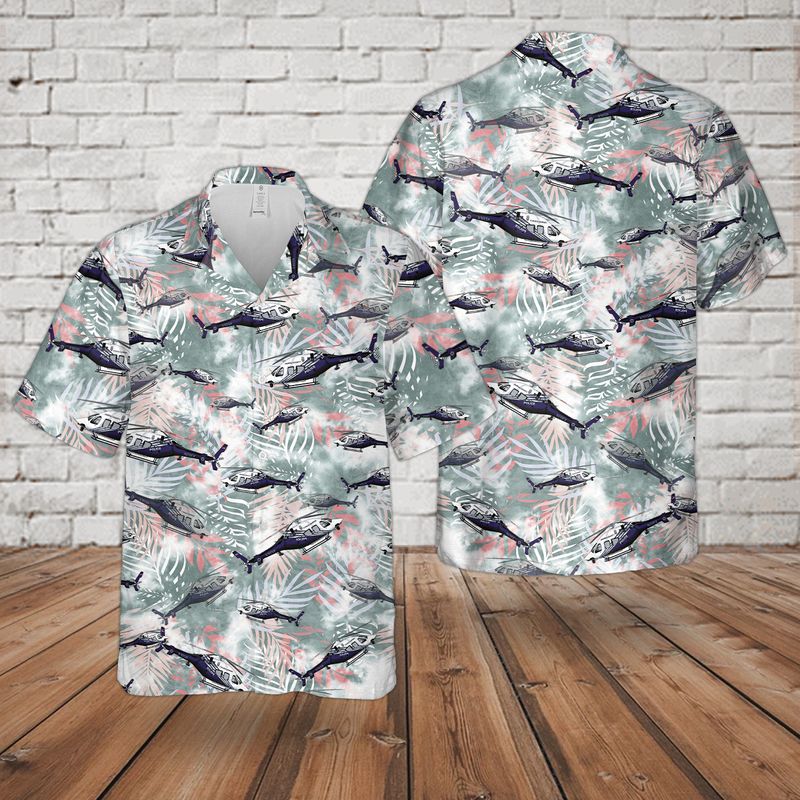 Fairfax County Police "Fairfax One" Hawaiian Shirt